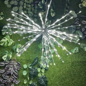 LED dekoracija 24v Spalva sidabrinė, Ip44, 50cm