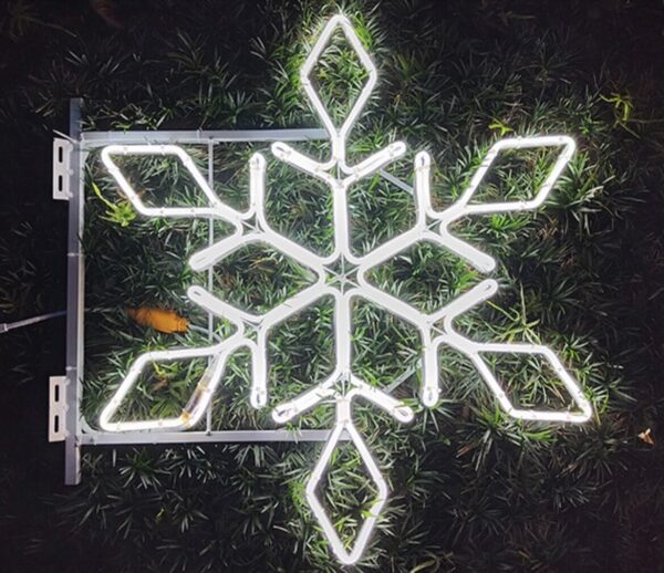 LED motyvas stulpui