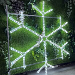 LED motyvas stulpui