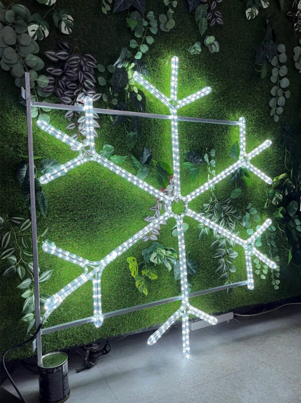 LED motyvas stulpui