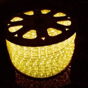 LED šviečiantis kabelis „Ropelight“, spalva: geltona