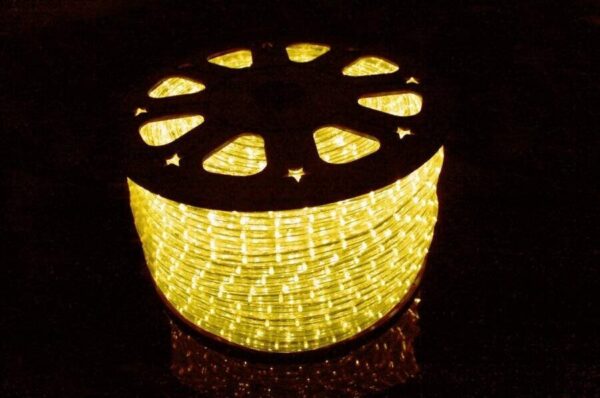 LED šviečiantis kabelis „Ropelight“, spalva: geltona