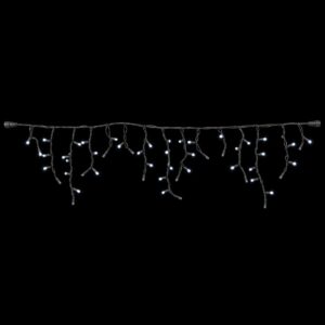 Varveklis Icicle Light FLASH, 120 LED, 5 m, juodas laidas, šalta balta su šaltai baltu mirksėjimu